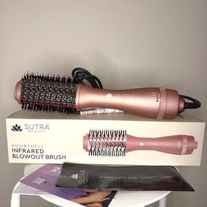 NEW Sutra Beauty Infared Blowout Brush 2" Hair Dryer Styler MSRP $93 Curls